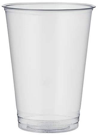 DOT Horeca Solutions 100 Bicchieri PLA trasparenti monouso bio 250 ML alta qualità usa e getta bicchiere compostabili biodegradabili umido per acqua bevande birra cocktail drink