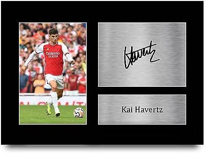 HWC Trading A4 Kai Havertz Geschenke Gedrucktes Signiertes Autogramm Foto für Fußball Anhänger and Fans - A4