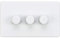 3G 2-way 10-200W (5-150W LED) Intelligent dimmer - Matt White