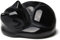 XIANNVXI Katzen Deko Figuren Deko Katze Schwarz Obsidian Schwarze Katze Figur Katzenfigur Deko Katzen Geschenk Katzenliebhaber