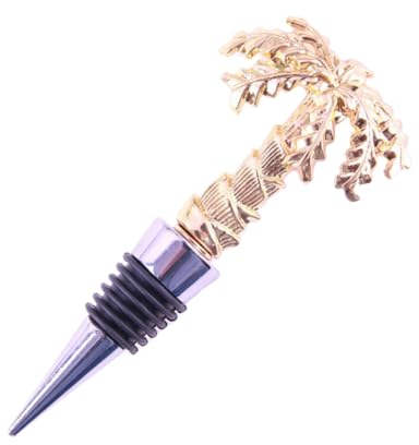 Hoement 1pc Wine Stopper Vac Sealer Wine Bottle Stoppers Wine Bottle Plug Beverage Bottle Stopper Whiskey Decanter Wine Stopper Wine Saver Stoppers Wine Bottle Cork Alloy