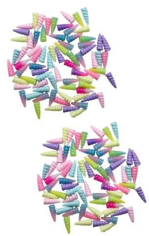 KONTONTY 20 Stk Einhorn- -Requisite Einhornhorn selber machen Cosplay-Horn Basteln Sie Einhornhörner Einhorn-Horn-Partygeschenk DIY-Horn Reize einhorn kopfschmuck Cosplay-Versorgung