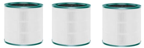 HEPA-Filter, Ersatz kompatibel mit Dyson Pure Cool Link Modellen TP01, TP02, TP03, BP01 AM11, BP01 Modelle, Ersatzteil 968126-03, 305158-01 (3er-Pack)