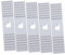 CLISPEED Behandlung Aluminium Legierung 3d Drucker Gürtel Befestigungen 2gt Zahnriemen Klemme Montieren Block Gürtel Klemme Montieren