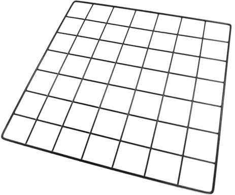 Cabilock Panel De Rejilla De Hierro Rejilla De Almacenamiento Para Jardín De Infantes Para Fotos Decoración