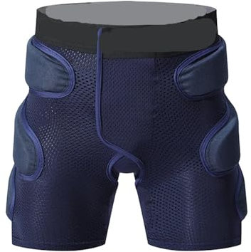 JIAXINGSM Aufprallschutz-Shorts Fahrrad-Sport-Shorts, Radsport-Shorts, gepolsterte Snowboard-Shorts, Impact-Shorts, Schutz, Ski-Schutz, Skating-Schutz Für Skiing, Eislauf(M)