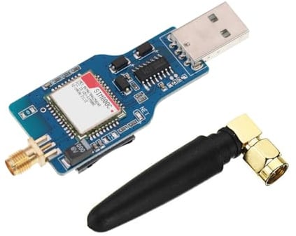 Ausi SIM800C GSM GPRS-Modul USB zu Seriellem Port, Netzwerkgerät mit Wireless-Funktion für industrielle Anwendungen wie drahtlose Zählerablesung