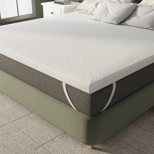 Novilla Matratzen Topper 90x200 H2/H3, 7.5 cm Höhe Kaltschaum, Oeko-TEx | Hochdichter Schaumstoff, atmungsaktiv, stützend, beidseitig bewohnbar, mit Befestigungsriemen, abnehmbar, maschinenwaschbar