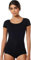 Capezio Damen Classic Short Sleeve Leotard Gymnastikanzug, Schwarz, XL