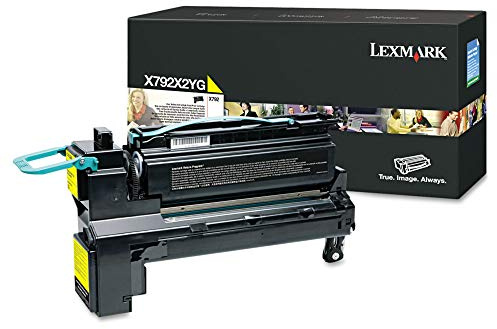 Lexmark X792X2YG X792 Tonerkartusche Standardkapazität 20.000 Seiten 1er-Pack, gelb