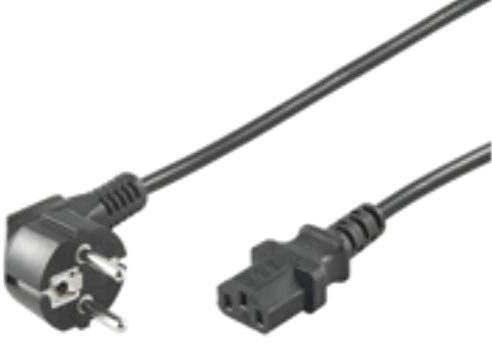 Microconnect Power Cord 0,5m Black IEC320