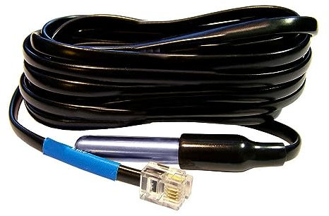 Davis 6475 Externer Edelstahl-Temperaturfühler mit RJ11 Stecker Temperatursensor