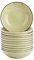 vancasso, Serie NAVIA Suppenteller aus Porzellan, Suppenteller, Salatschüssel, 12-teilig, 700 ml