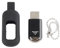 Télécommande Infrarouge, Adaptateur de télécommande Micro-USB/USB C pour téléphone Portable sans Fil avec Couvercle en Silicone, Porte-clés(USB C)