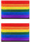 Zcketo 2 Packungen LGBT-Regenbogen-Flagge, bestickter Klettverschluss zum Aufnähen, lustige Gay Rights Gay Pride Patches für Erwachsene, Kleidung, Rucksäcke, Taschen, Westen, Hundegeschirr, 8 x 5,1 cm