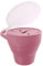 Olgs Silikon Snackbecher mit Deckel für Baby und Kleinkinder - Rosa - Auslaufsicher - Unterwegs, Reisen, Outdoor
