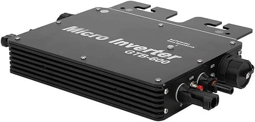 Alliage d'aluminium à Haute efficacité Taux de Conversion élevé Micro-onduleur 400w Onduleur extérieur Plus sûr pour Un Usage Domestique (AV210-230V)