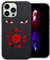 Japanese Anime Case Compatible with iPhone 12 Pro Max,Cool Red Eyes Funny Unique Pattern for Boys Girls Teen Slim Soft Silicone Shockproof Camera Protection Cover for iPhone 12 Pro Max (6.7 Inch)