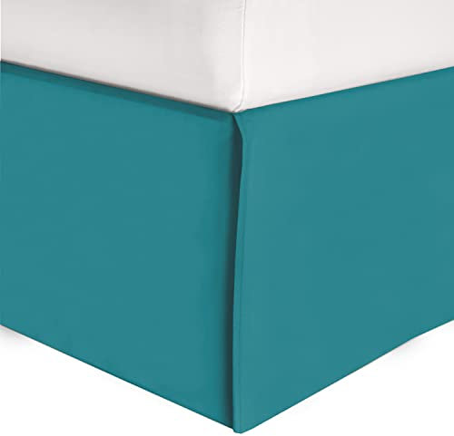 Elegant Comfort Cache-sommier uni 1500 en Microfibre de qualité hôtelière Haut de Gamme, Design Minimaliste avec Un Look Moderne, Facile d'entretien, résistant aux Plis et aux Taches, Cache-sommier