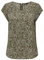 ONLY Damen Einfarbige Kurzarm Bluse Basic Rundhals Ausschnitt Blusen T-Shirt Blouse Oberteil ONLVIC, 15161116 ,Duffel Bag/Aop:tanya Flower ,34