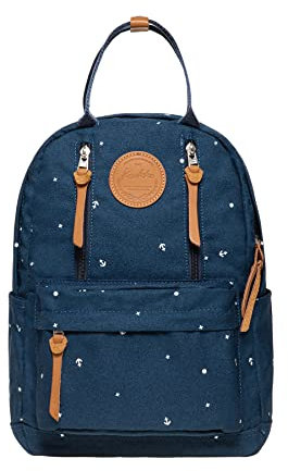 KAUKKO Rucksack Einfacher Daypack Handtasche für Schul Reisen für 13 Zoll Notebook,26 * 14.5 * 35cm/ 13L