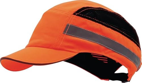 Anstoßkappe Plus Base-Cap 52-65cm Neonorange EN 812:2012 PRO FIT