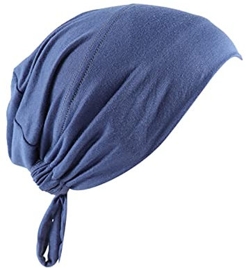 Kopftuch Damen Muslim,Hijab Kopftuch Damen muslimisch Kopftüchern Headscarf Summer, Hat Afrika Turban Stretch Kopf Wrap Frauen Mütze Schal Moslems Elegant Woman Elegante Gesichtsschleier Hidschab Bea