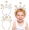 2 Stück Weihnachten Sterne Haarreifen Glitzer Stern Stirnband Weihnachten Haarschmuck für Damen Mädchen Party Geburtstag Festival