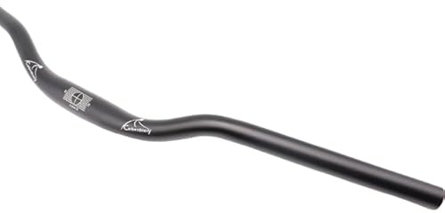 Fahrradlenker MTB Lenker Riser Bar Ergo Lenker Handlebar Alu Ø 31,8 mm 620 700 720 780 mm schwarz matt (780 mm)