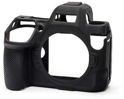 easyCover - Silikon Kameratasche - Schutz für Ihre Kamera Nikon Z8 - Schwarz