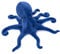 lilizzhoumax Oktopus plüschtier 85cm/33”, Simuliertes Tier Oktopus Plüschtier, Kawaii Oktopus Fisch, Realistische Oktopus Plüsch Spielzeug für Wilde Tiere, Geschenk für Kinder blau