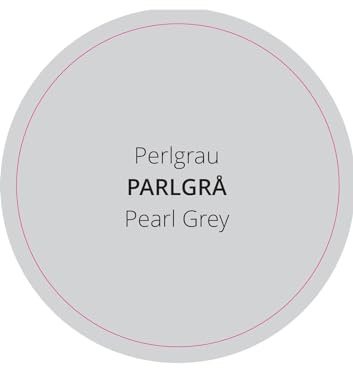 PrintGreen! Leinölfarbe - Innen-& Außenfarbe - Pearlgrey/Perlgrau ca. RAL 7035 - natürlicher Holzschutz - Made in Schweden - für Holz, Putz, Gips, Stein, Metall uvm. (1 Liter)