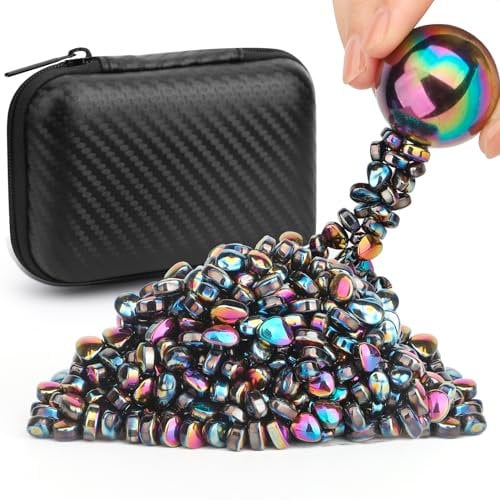 Magnetkugeln Mega (3CM, 2 Stück) mit Magnetsteinen (300g), Vielseitiger Stresskiller, Geschenkidee, Magnet Bälle, Büro Entspannung, Magnetische Kugeln für Stressabbau, Büro-Gadget, Relax-Tool, ASMR