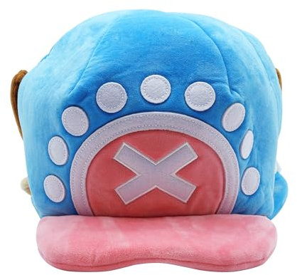 ABYSTYLE - One Piece Hut Nachbildung Tony Tony Chopper, Blau / Weiß / Rosa, One size