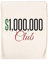 Ameretee Millionärsclub Million Dollar Club Beige Turnbeutel Sport Unisex