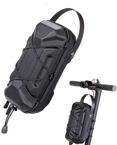 Calenxy E Scooter Tasche für Elektroroller, wasserdichte Roller Tasche Front Tube Bag mit 4 Farben Drawstrings, Quick Release Lenkertasche Lenkertasche Roller für Xiaomi Mijia Sedway Ninebot