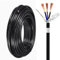 Cable Eléctrico Blindado De 0,75/1/1,5/2,5 Mm², 50 M, Conductor De Cobre Libre De Oxígeno De 3 Núcleos Cable Ignífugo Y Retardante De Llama, Cable Para Conexión De Equipos(16ft(5m),3c-0.75mm2)