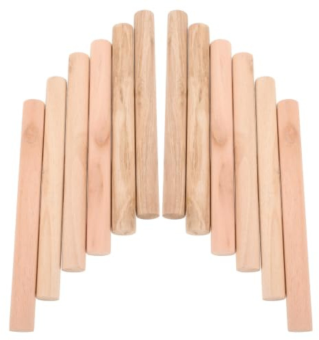 TOVINANNA Décapsuleur de Fût en Bois Beige 10 Pièces Poignée Ergonomique Design Portable pour Camping et Randonnées