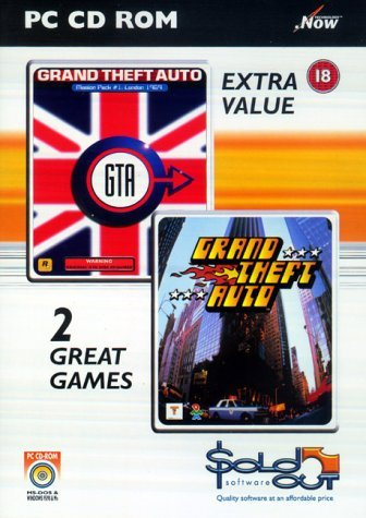 GTA Double Pack: Grand Theft Auto and Grand Theft Auto - London (PC CD)