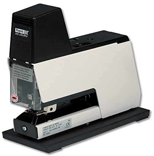 Elektronische 10870410 Rapid Heftgerät 105E, Schwarz und Grau