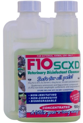 F10 Scxd Veterinary Disinfectant and Cleaner 100ml