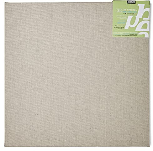 Pébéo 795503 Peinture 1 Châssis 3D Lin Naturel