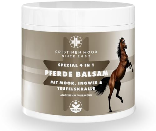 Arnica e Artiglio del Diavolo con Moro - Effetto Caldo - 500ml - Natural - per Massaggio a Muscoli e Articolazioni - Arnica per Cavalli uso Umano - CristinenMoor - Made in Germany