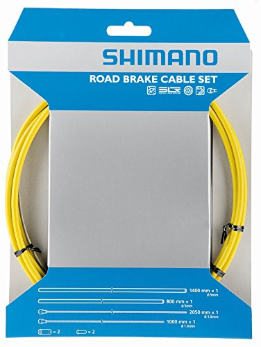 Shimano Rennrad Bremszugset PTFE, gelb