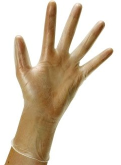 Vinyl Powder Free Disposable Gloves Extra Large Per 100