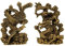 Betterdecor Feng Shui Chinesischer Drache und Phönix Statue Fgurine Dekoration für Ehe Glück (mit Geschenkbeutel)