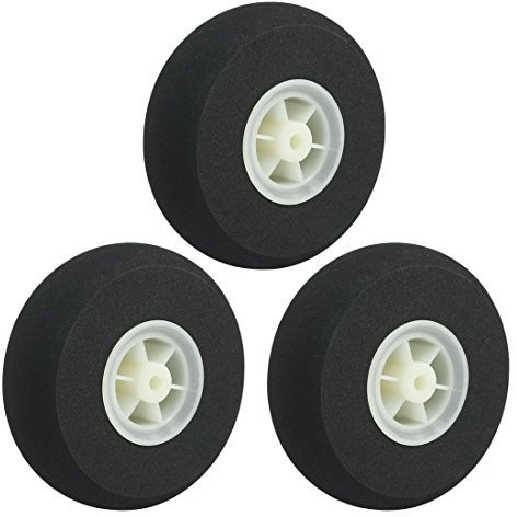 sourcing map Modèle réduit Avion RC 3pcs éponge atterrissage Avions Volant D100mm H33mm d6mm