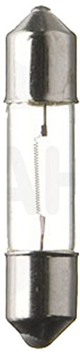 Spahn, 10 lampadine a incandescenza, 24 V, 125 mA, 3 W, S6, 6 x 28 mm, 24 Volt, 125 mA, 3 Watt