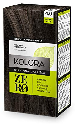 KOLORA ZERO Natural Cocoa, kein Ammoniak, Haarfarbe