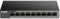 D-Link DSS-100E-9P 9-Port Fast Ethernet PoE Unmanaged Surveillance Switch (Unterstützt bis zu 250 Meter long range PoE, 8xPoE, 92W PoE Budget, Gigabit Uplink, 6kV Überspannungsschutz, lüfterlos)